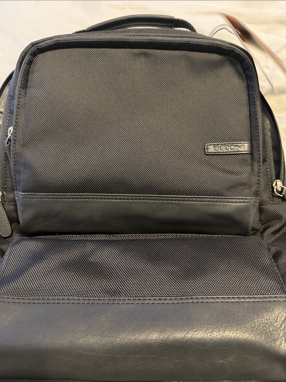 Boconi Black Men's Professional Backpack